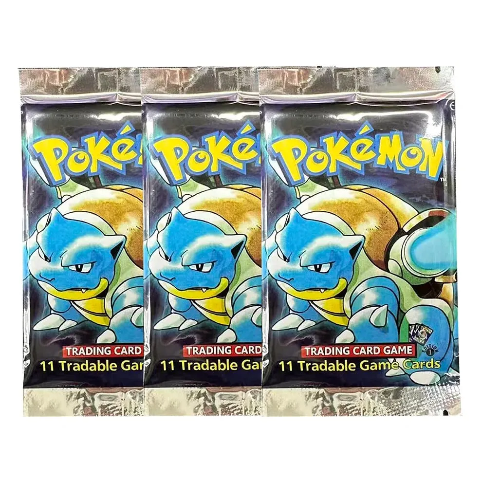 Základní sada 1. edice Shadowless Booster Box Karty pokémonů PTCG Proxy Classic Anime Collection Card 1 Set 36 balíčků 1 Pack/11 Card — image 9