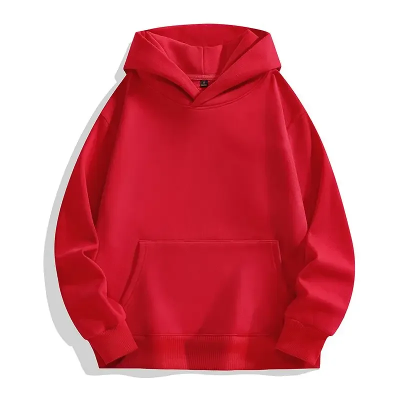 480GSMฤดูหนาวผู้ชายผ้าฝ้าย100% ขนาดใหญ่Hoodiesไม่มีลำลองStreetwearสปอร์ตHooded Sweatshirts HeavyขนแกะPullovers — image 13