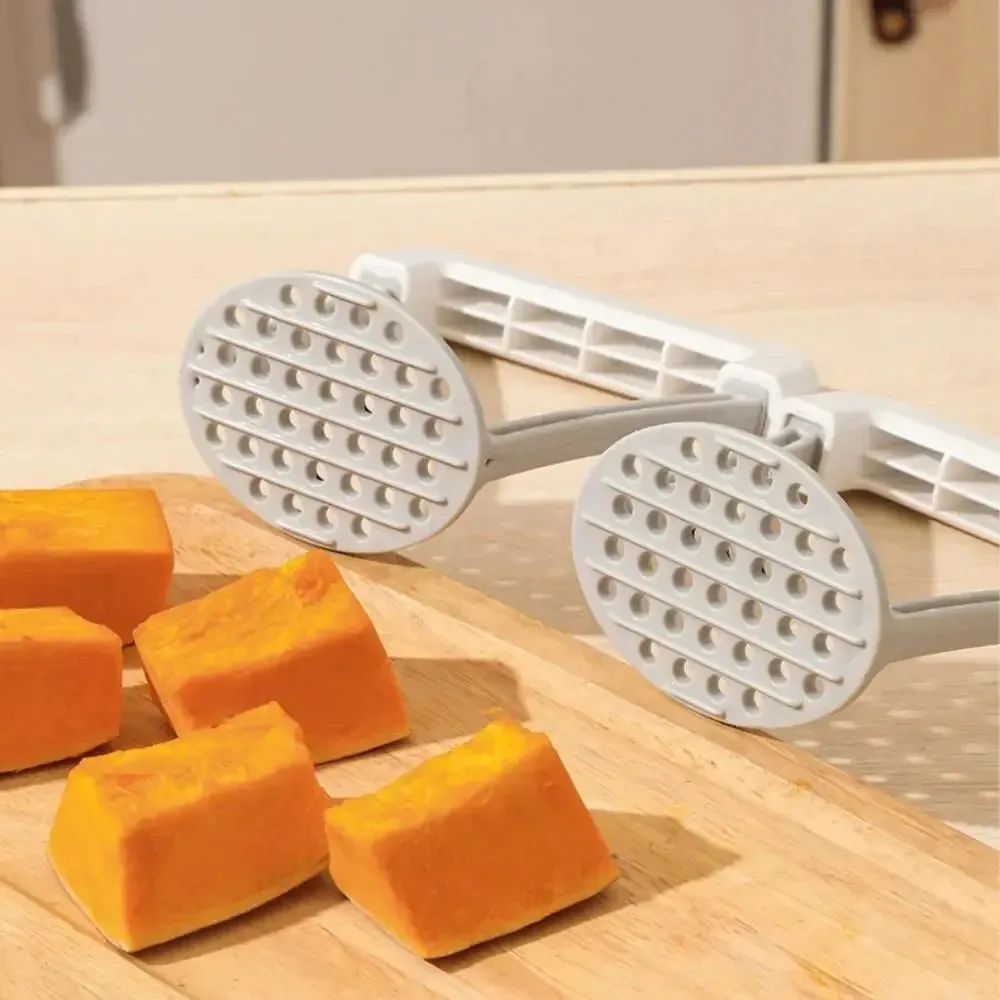 1 x tragbarer manueller Kartoffelstampfer aus Kunststoff – Kartoffelstampfer und Presse für Küche und Zuhause – multifunktionale Küchenmaschine — image 5
