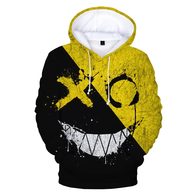 Patrón de moda diablo cara sonriente 3D impreso Sudadera con capucha sudaderas hombres mujeres moda Casual divertido jerseys sudaderas con capucha de Hip Hop — image 31