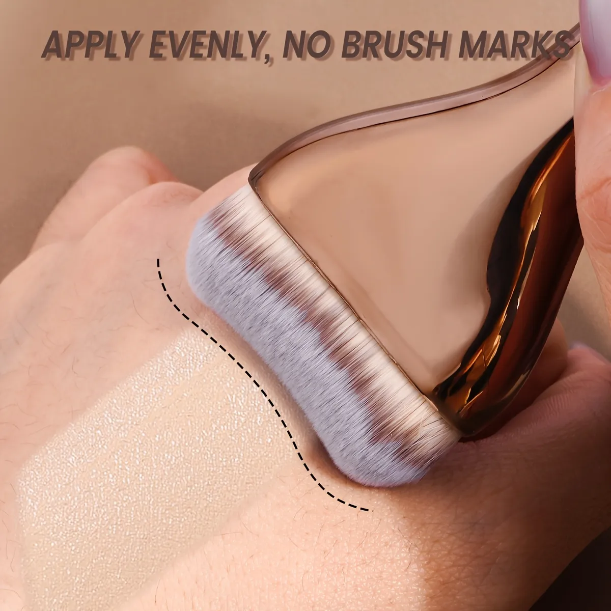 Bộ cọ trang điểm 6 chiếc Đôi cọ trang điểm hai đầu 4 chiếc Air Cushion Puff Đa chức năng Cọ nền Kem che khuyết điểm Cọ phấn — image 2