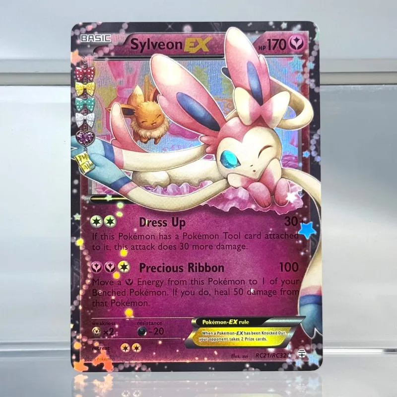 Koleksi Perdagangan Permainan Holografik Kad Proksi PTCG Charmander (SV) Pikachu Flareon EX Kad Foil PKM Tunggal Venusaur EX