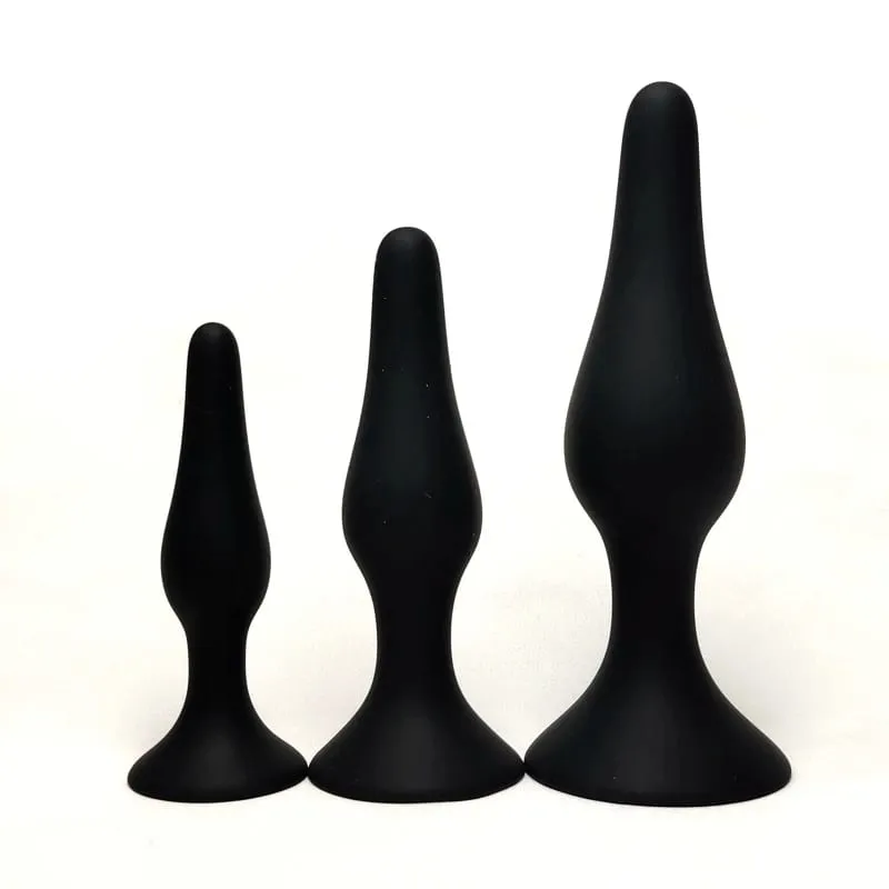 S/L/XL Silikon Anal Plug Butt Plug Anüs Stimülasyonu Prostat Masajı Seks Oyuncakları Kadın Erkek Eşcinsel Anal Dilatör Seks Shop Bdsm — image 1
