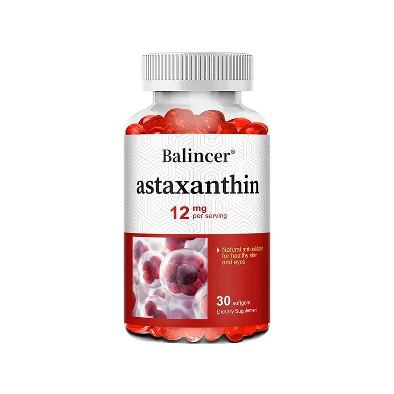 Astaxanthin 12mg - Supports Eye Health Joint Health Internal Circulation Skin Health Boosts Immunity Improves Digestion — image 8