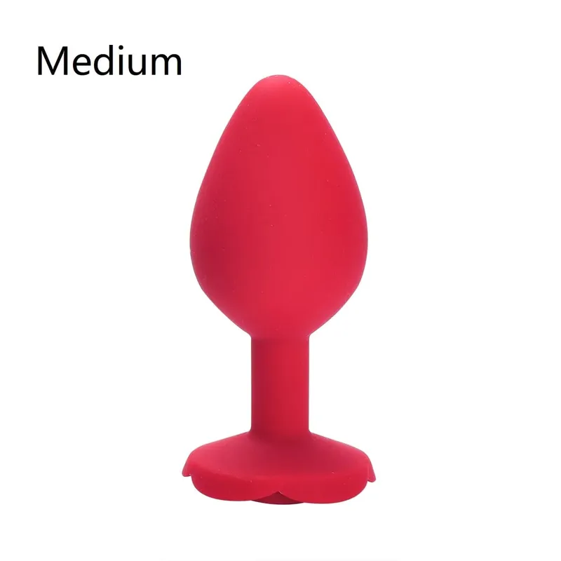 Hoa Hồng Hoa Silicone Hậu Môn Hạt Mông Bộ Cắm Nhỏ Vừa Lớn Hậu Môn Cắm Trang Sức Hậu Môn Huấn Luyện Dương Vật Giả Hậu Môn Đồ Chơi Tình Dục nam Nữ Đồng Tính — image 8