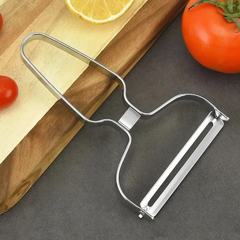 1PC/Peeler Vegetables Fruit Stainless Steel Knife Cabbage Graters Salad Potato Slicer Kitchen Accessories Cooking Tools Wide Mou — image 4