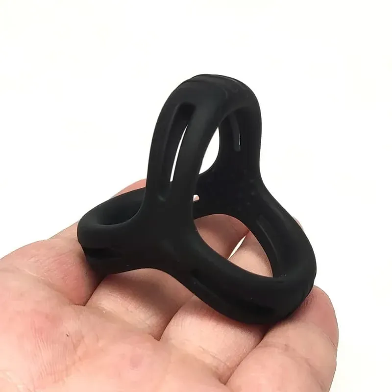 Ốp Dương Vật Nhẫn Cockring Cho Nam Tinh Dịch Vòng Khóa Trì Hoãn Penisring Xuất Tinh Nam Gà Trống Nhẫn Đồ Chơi Tình Dục Dành Cho Các Cặp Đôi — image 5