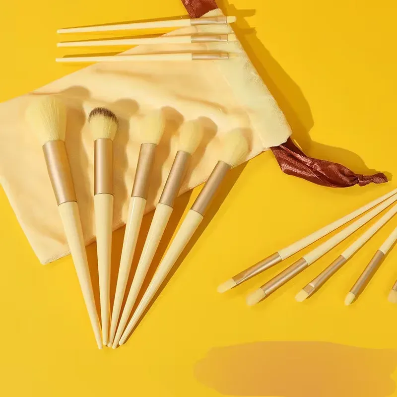 13/15 PIÈCES Ensemble De Pinceaux De Maquillage Ombre À Paupières Fondation Femmes Brosse Cosmétique Fard À Paupières Blush Beauté Doux Maquillage Outils Sac