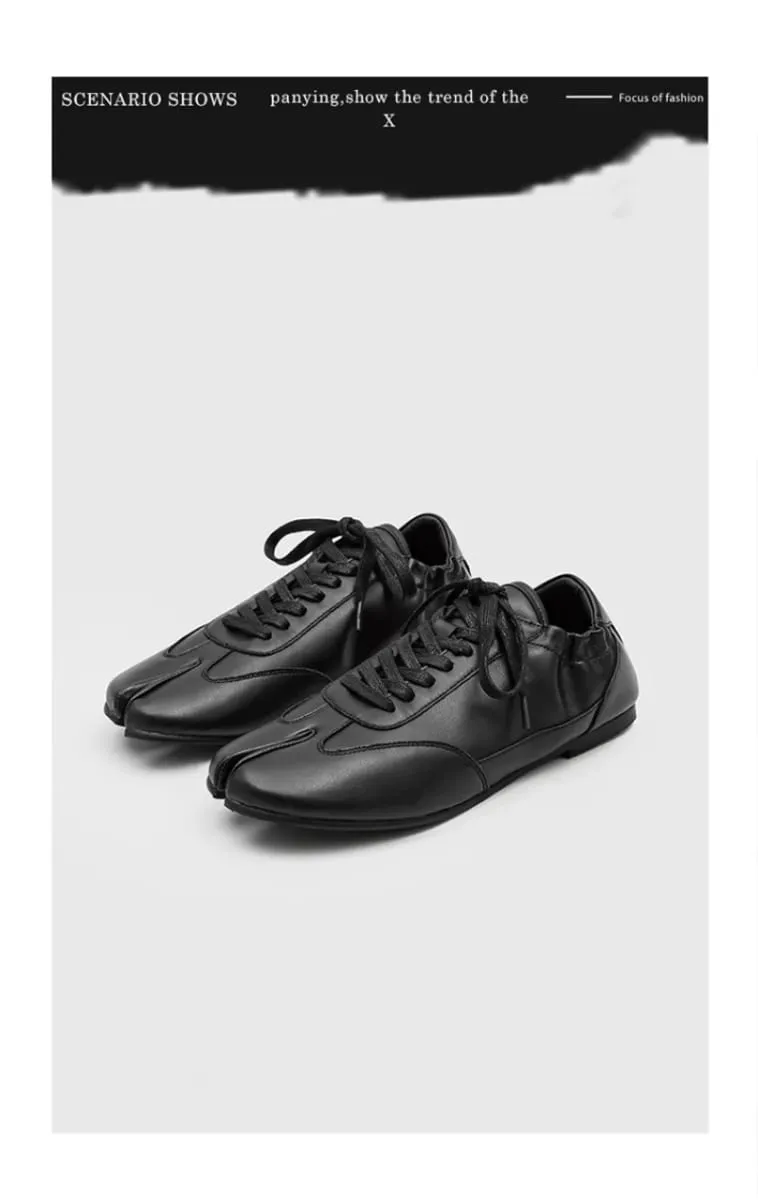 Scarpe da ginnastica e scarpe casual da uomo Tabi con punta divisa di fascia alta firmate Mocassini slip-on in pelle retrò da uomo Scarpe Tenis Masculino — image 8