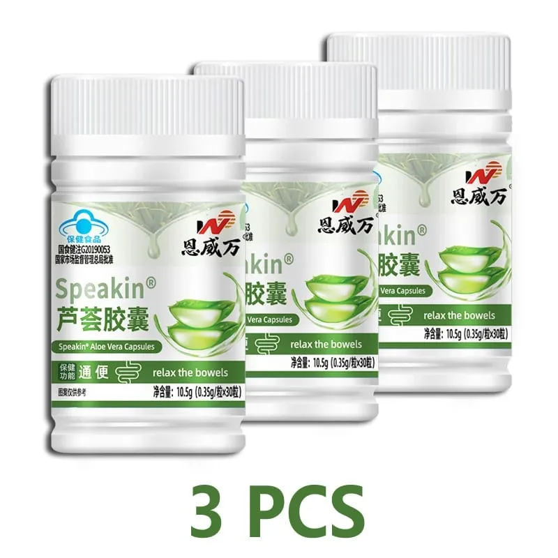 Výtažek z Aloe Vera Doplněk spalování tuků Podpora trávení Podpora zdraví Regulace krevního cukru krása Úprava tělesné hmotnosti Kapsle — image 9