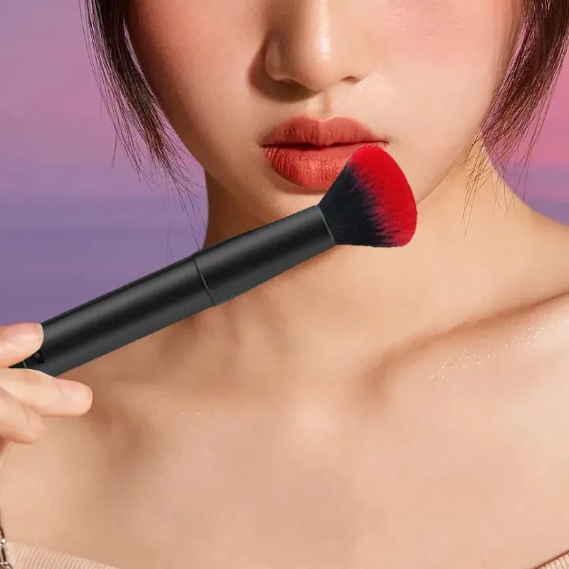 Elektrický sypký štětec na pudr Multifunkční štětec na rychlý make-up Blush 10 převodů Vibrační dobíjecí štětec na make-up — image 5