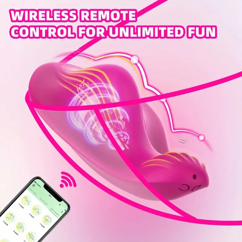 สวมใส่บลูทูธกางเกงVibratorช่องคลอดClitoris Stimulator Massager APPควบคุมสวมใส่Vibratingไข่ของเล่นสำหรับผู้ใหญ่ — image 4