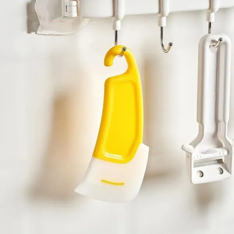 Silikone pandeskraber fad rengøring spatel skål skraber non-stick køkken pande gummi rengøring spatel potten rengøringsværktøj — image 5
