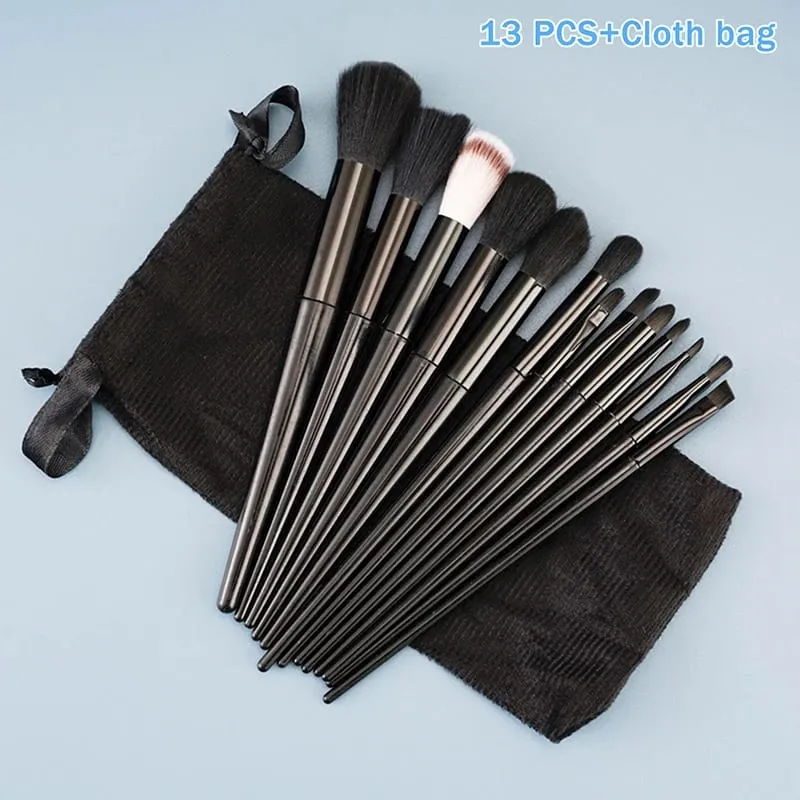 8/13PcsMakeup Brush Set Fluffy Professiona Cosmetic Foundation Powder Eyeshadow Kabuki Make Up Brush Beauty Tool Makeup. — image 10
