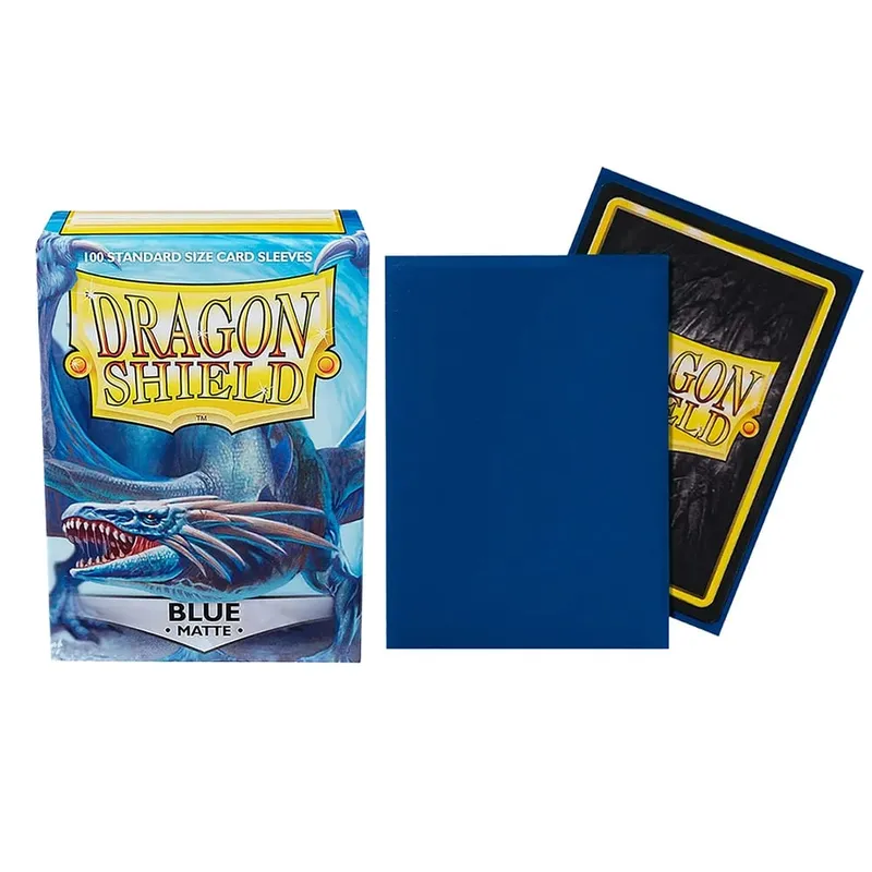 100 PCS/BOX Multicolor Dragon Shield Cards Sleeves Cover Matte Cards Sleeves Protector for TCG/PTCG Star Card Board Games Cards — image 15