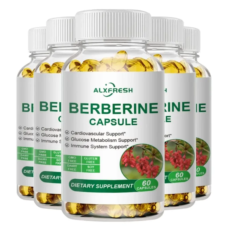 Ekstrak Berberine 1500Mg untuk Menggalakkan kolesterol yang sihat dan Membantu fungsi kardiovaskular Fungsi Gastrointestinal Antioksidan — image 8