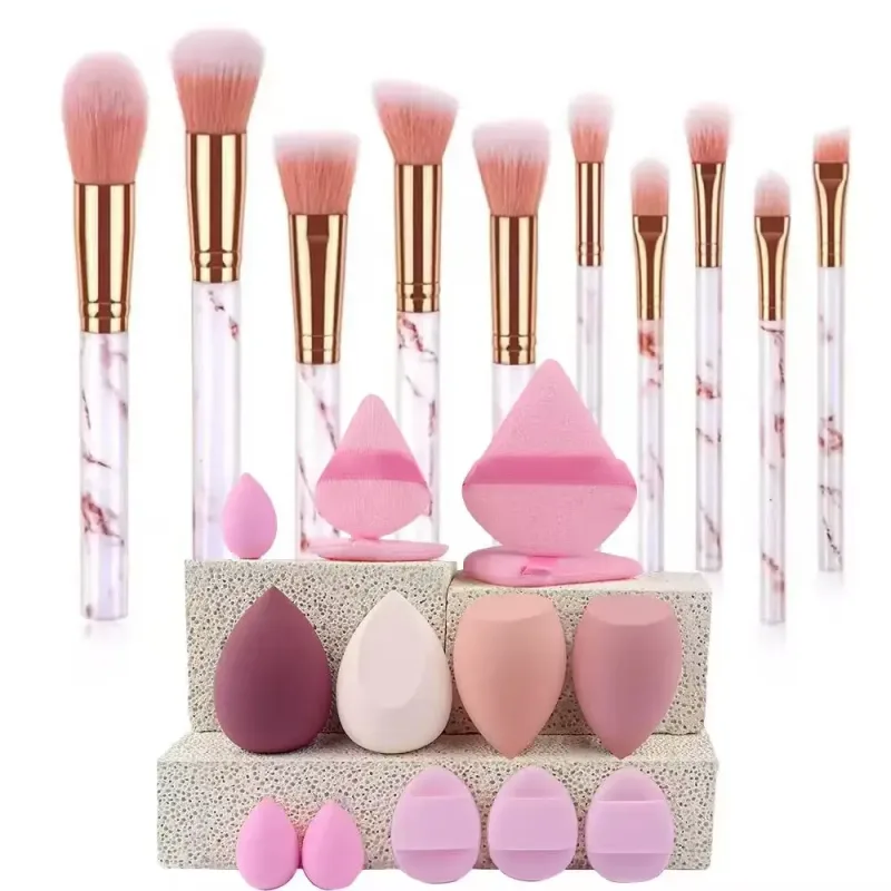 Make-up-Pinsel-Set, hochwertige synthetische Kabuki-Pinsel, Foundation, Concealer, Puder, Rouge, Blending, Gesicht, Lidschatten, Kosmetikpinsel, S — image 26