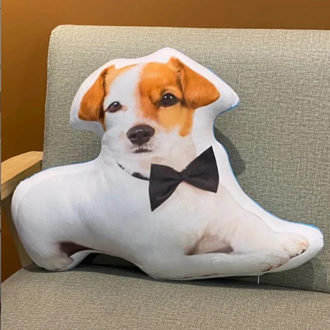 Cuscino per cani con simulazione stampata in 3D, divertente cuscino a forma di animale domestico, soggiorno, camera da letto, decorazione morbida, regalo di festa personalizzato — image 35