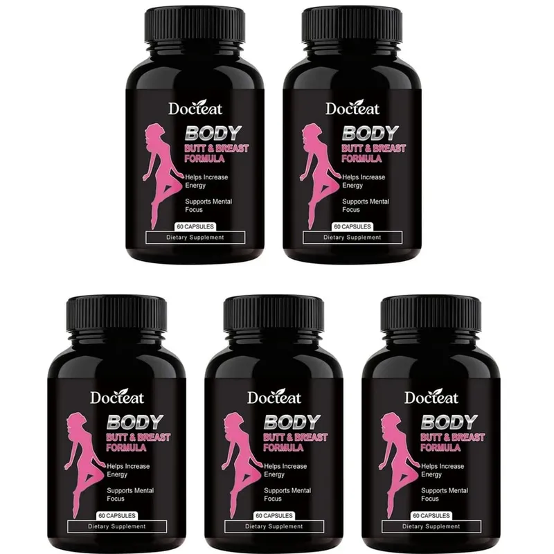 แคปซูลสูตร Docteat Body Butt & Breast ช่วยเพิ่มพลังงานและรองรับสมาธิด้วย Creatine และเวย์ 60 แคปซูล — image 11