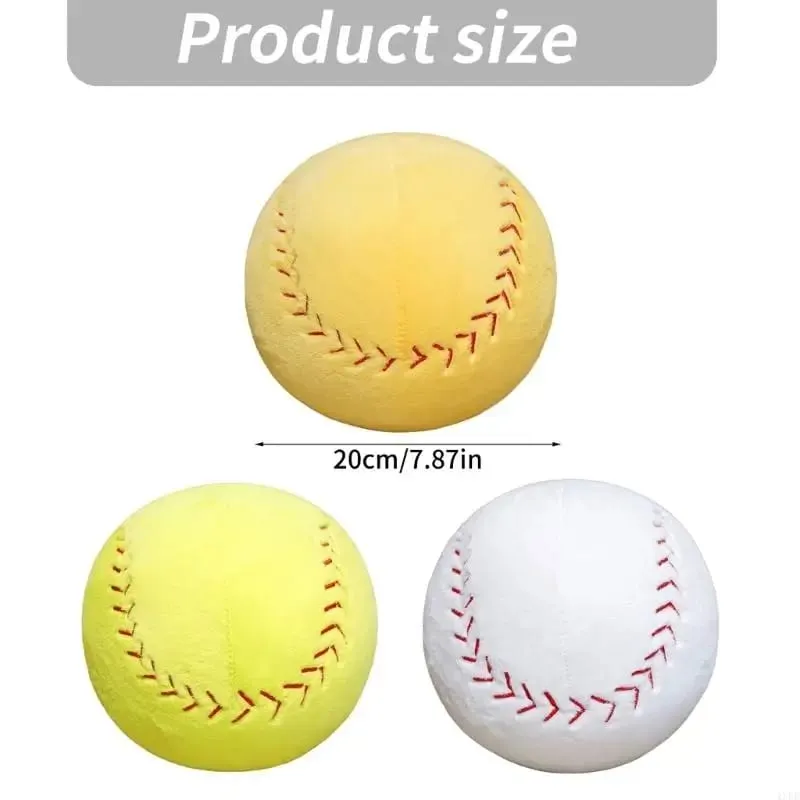 Baseball værelse pude blød plys pude til hylde display — image 5