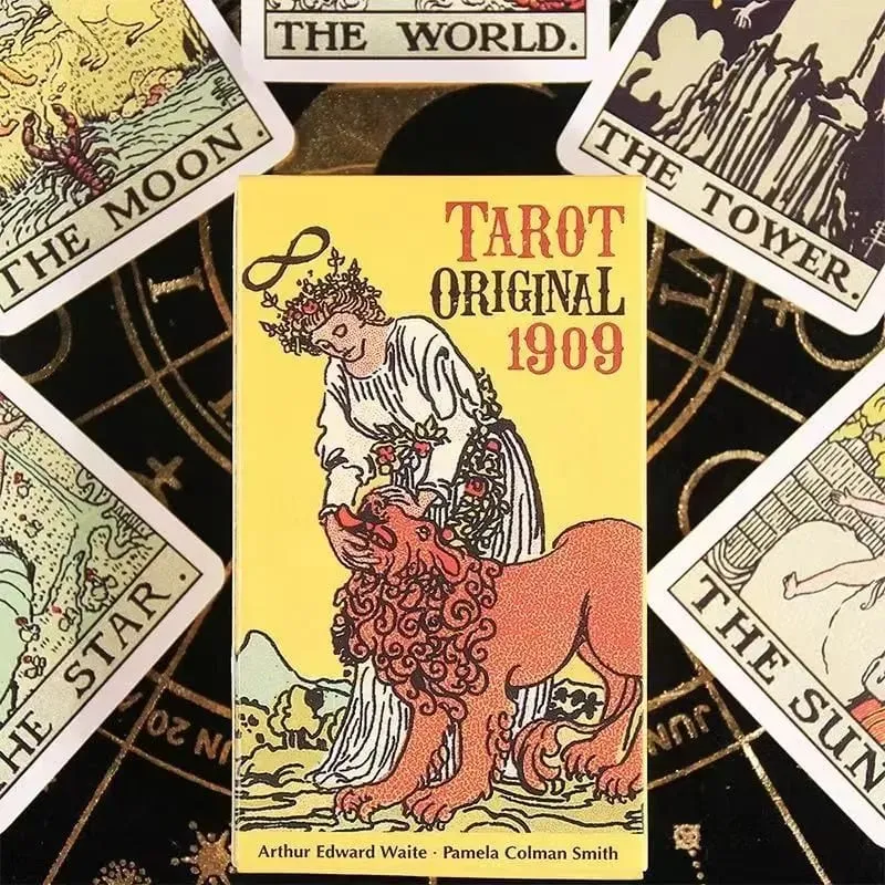 The Rider Waite Smith 1909 Tarot Cards Oracle Deck for Beginners English Spanish Classic Divination Edition Play Game — image 2