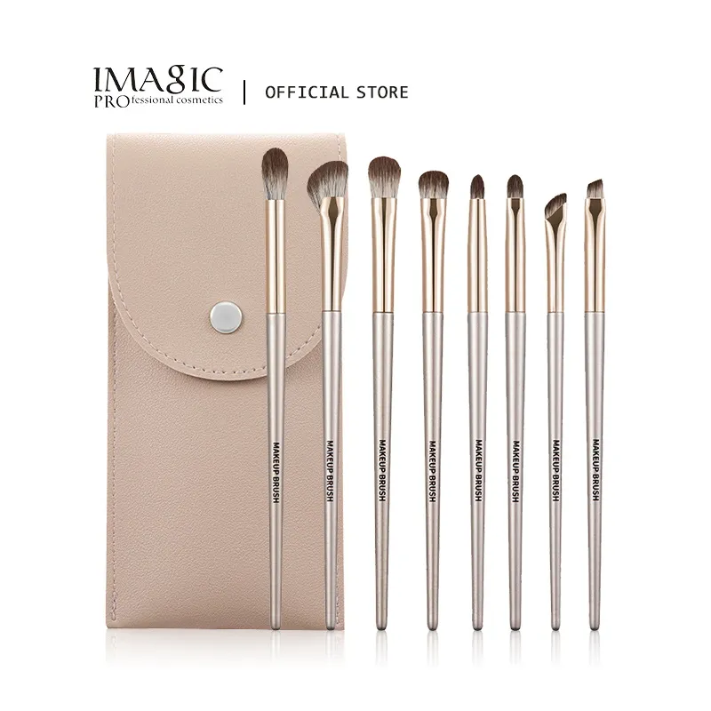 8-teiliges Make-up-Pinsel-Set für Lidschatten, Damen, Kosmetikpinsel, Lidschatten, Rouge, Schönheit, weiche Make-up-Werkzeuge, Tasche — image 1