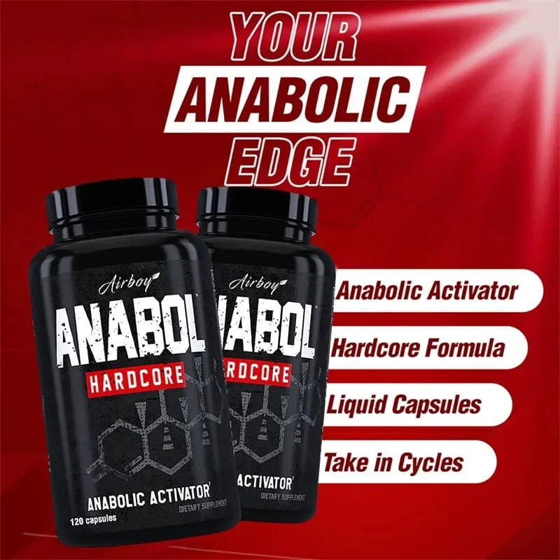 Anabol Hardcore – Machen Sie Ihre Muskeln größer, stärker, härter und dichter, fördern Sie das Muskelwachstum, steigern Sie Kraft und Ausdauer — image 7