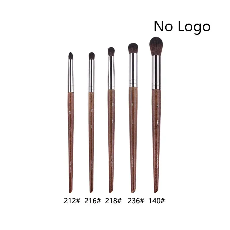 5 ชิ้น/เซ็ตไม้ธรรมชาติอายแชโดว์แปรงแต่งหน้า Eye Make Up แปรงคอนซีลเลอร์ Crease Smudge เครื่องสำอางค์ชุดเครื่องมือบาง liner — image 8