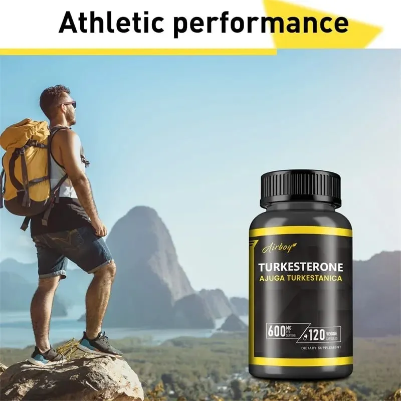 Turkesterone 600 มก. - รองรับประสิทธิภาพความแข็งแรงของกล้ามเนื้อและการฟื้นตัว และปรับปรุงระดับพลังงานและความอดทน — image 6