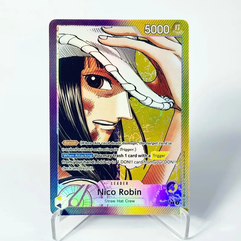 OP09 One Piece Emperors in the New World Deck organisé Luffy Shanks Roger Buggy Zoro Dragon Foil Cartes proxy texturées Anglais — image 12