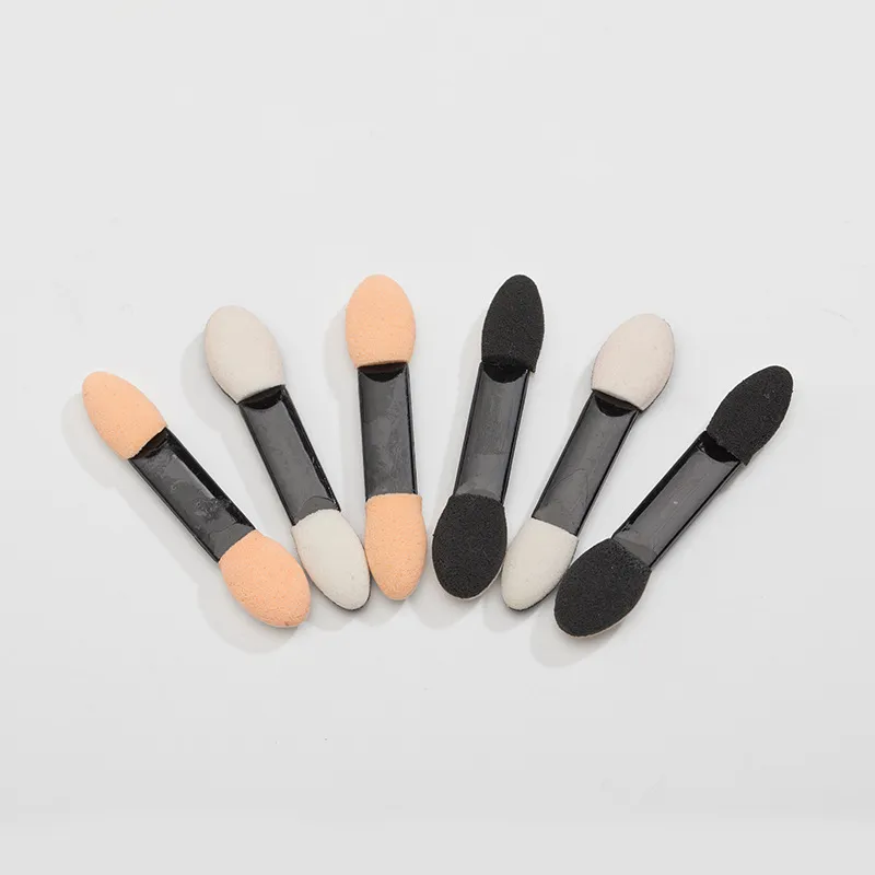 20 stks Nagels Poeder Oogschaduw Borstels Sponskop Dubbelzijdige Borstel Wegwerp Nail Art Poeder Make-up Applicators Cosmetische Gereedschappen — image 2