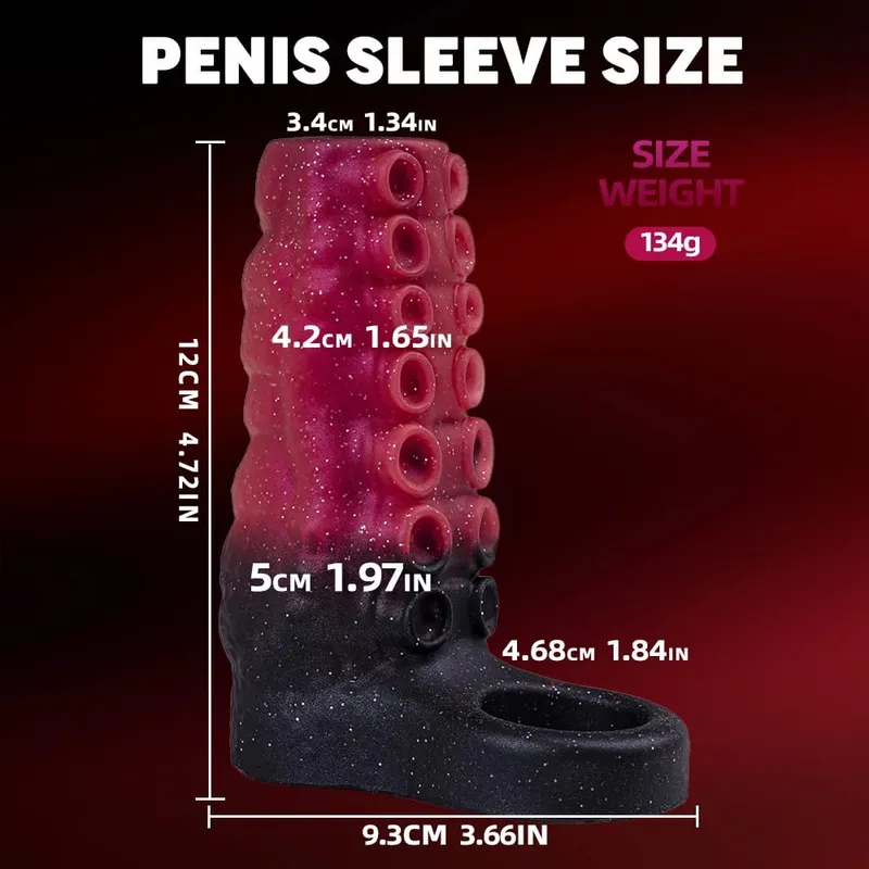 Man Dick powiększenie nasienia pierścień zabezpieczający dla mężczyzn opóźniony wytrysk miękki silikonowy nakładka na penisa Hollow Cock Ring dla dorosłych 18 + Sex zabawki — image 11