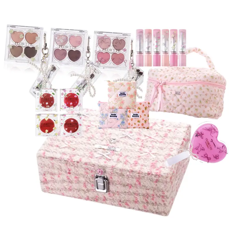 ALL IN Makeup Set Box Kompletní paleta očních stínů Blush Cream Lipstick Professional Makeup Kit 19 PCS — image 1