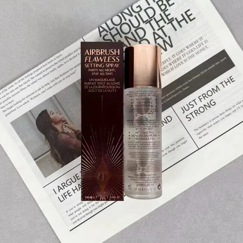 Charlotte Tilbury 100 ml 34 ml Fixierspray, 2-teiliges Set, mattes Fixierpuder, Ölkontrolle, Gesichtsreparatur, Honigpuder, Make-up-Geschenk — image 18