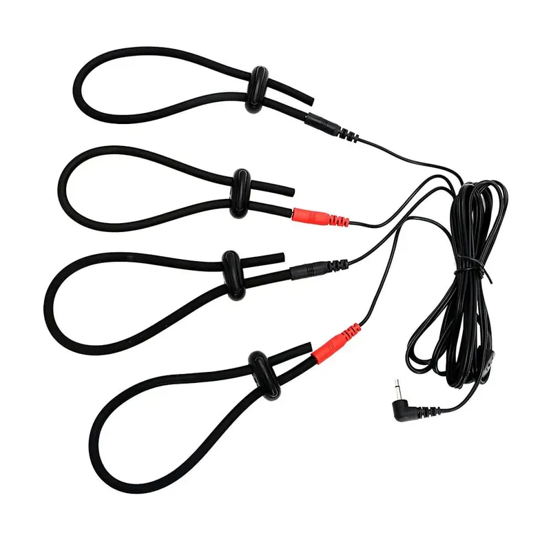 Anneau de pénis à choc électrique, électrostimulation du pénis, anneaux de Massage, jouets à thème médical pour hommes, accessoires de produits sexuels pour adultes
