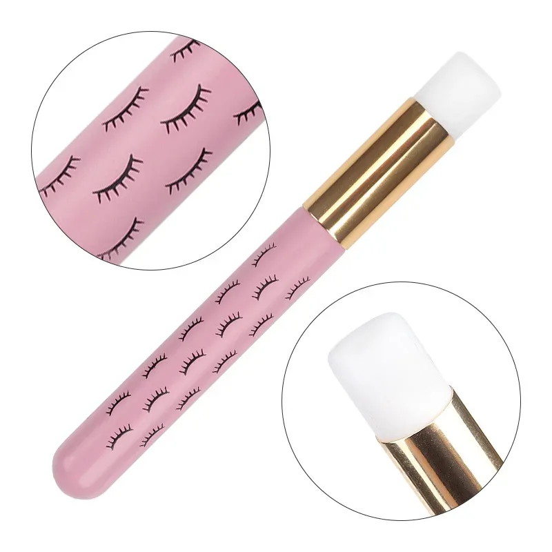 5pcs/Set Soft Eyelash Extension Cleaning Brushes Eyebrow Nose Comedones Clean Brush Lash Shampoo Makeup Brush Tools — image 16