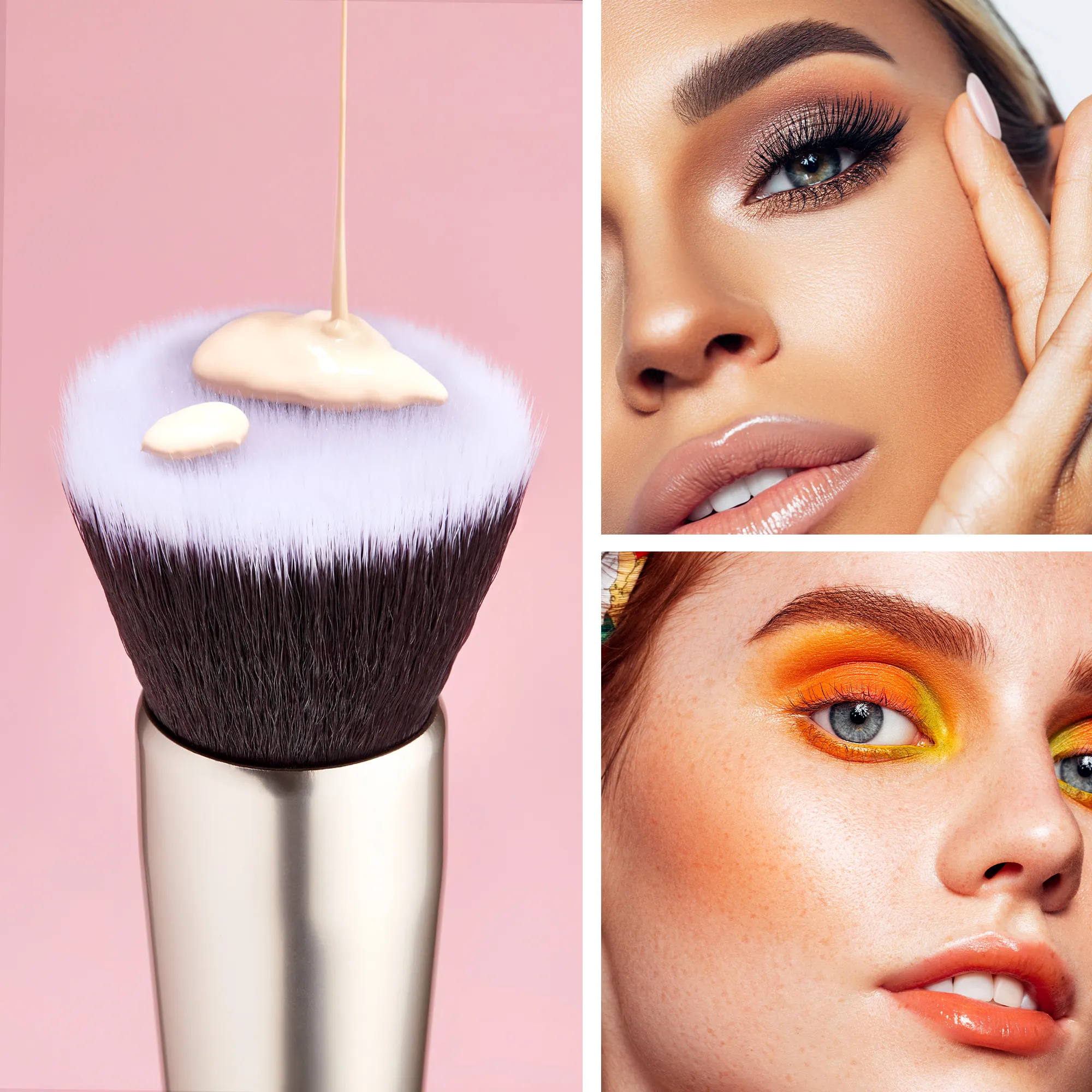 Jessup Make-up-Pinsel-Set, 15–25 Stück, natürlich-synthetisch, für Grundierung, Puder, Textmarker, Lidschatten, Pinsel, Pedzle do Makijazu T290 — image 4