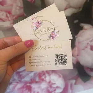 Customizable Single-Sided Business Cards Personalized Photo Cards Custom Business Cards Invitation Cards
