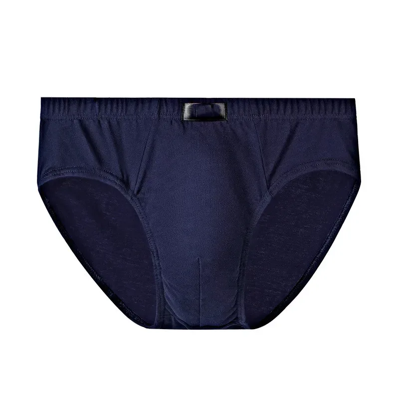 100% Cotton Mens Briefs Plus Size Men Underwear Panties Men's Breathable Solid Sexy Comfortable Shorts 5XL/6XL