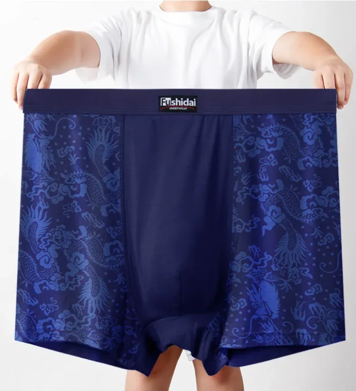 4 Pieces Men Big Size Underwear Plus Panties Boxer Oversize Underpants Large Undies Loose Shorts 5XL6XL7XL8XL9XL10XL11XL12XL13XL