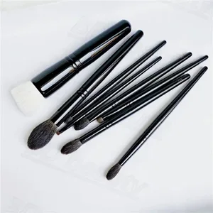 WG Luxury Squirrel Hair Foundation Pols d'ombra d'ulls Pinzells de maquillatge per barrejar detalls de precisió Eines de raspall cosmètic suau