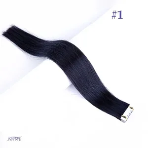 Mini Tape Sa Mga Extension ng Buhok Walang Seamless Invisible Skin Weft 100% Remy Human Hair Black Brown Blonde Para Sa Salon Para sa Babae