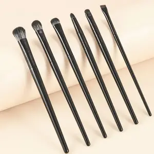 Juego de brochas de maquillaje de ojos profesionales, cerdas suaves, sombra de ojos, delineador de ojos, cepillo de contorno de cejas, herramientas cosméticas de belleza Facial para mujeres
