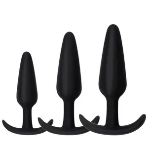 [NM]1/3Pcs Soft Silicone Anal Butt Plug Stimulator Mga Pang-adultong Sex Toys Anal Plug Para sa Mga Lalaki/Babae Prostate Massager Anal Trainer[NM]