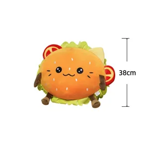 ข้าวโพดทอดไก่ขาโยนหมอนจำลองอาหารโซฟาเบาะ Plush น่ารักตกแต่งห้องของเล่นมาพร้อมกับ Sleep ของเล่นของขวัญสร้างสรรค์