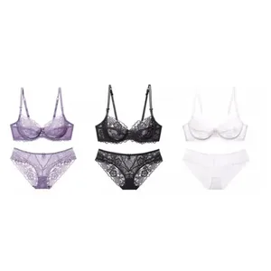 Ultra Thin Lace Bra Set French Anime Inspired Lingerie Maliit na Boobs Traceless Bralette Sensualit Push Up Pure Desire Gathering
