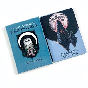 Le Petit Oracle De La Boule De Cristal Oracle Cards 13-Card Deck Athene Noctua Tarot Divination Card with Guidebook