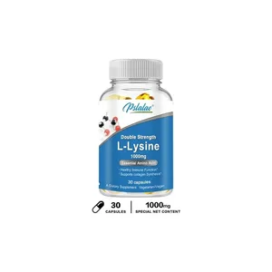 L-Lysine Supplement 1000 mg 120 Capsules Amino Acid Capsules