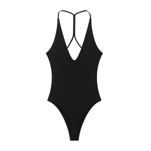 2025 Wit Lichaam Vrouw Slip Jumpsuits Sexy Bodys voor Vrouwen Zwarte Backless Lingerie Bodysuit Vrouwen Bustier Mouwloze Tops