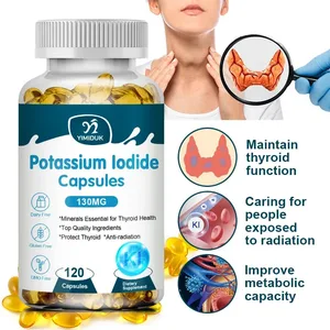 Kaliumjodidikapselit KI (stabiili jodi) 130 mcg päivässä - Kilpirauhasen tukilisä